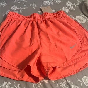 Nike Women's Bright Coral Athletic Shorts